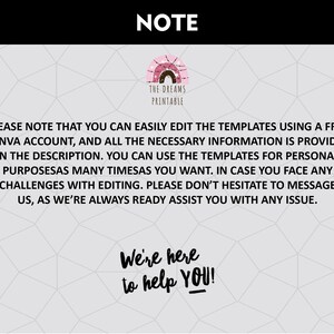 Money Holder Card Template, Canva Editable (Digital Download) image 3