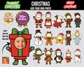 Christmas Add-Your-Own Face PNG, DIY Elf (Canva Editable)