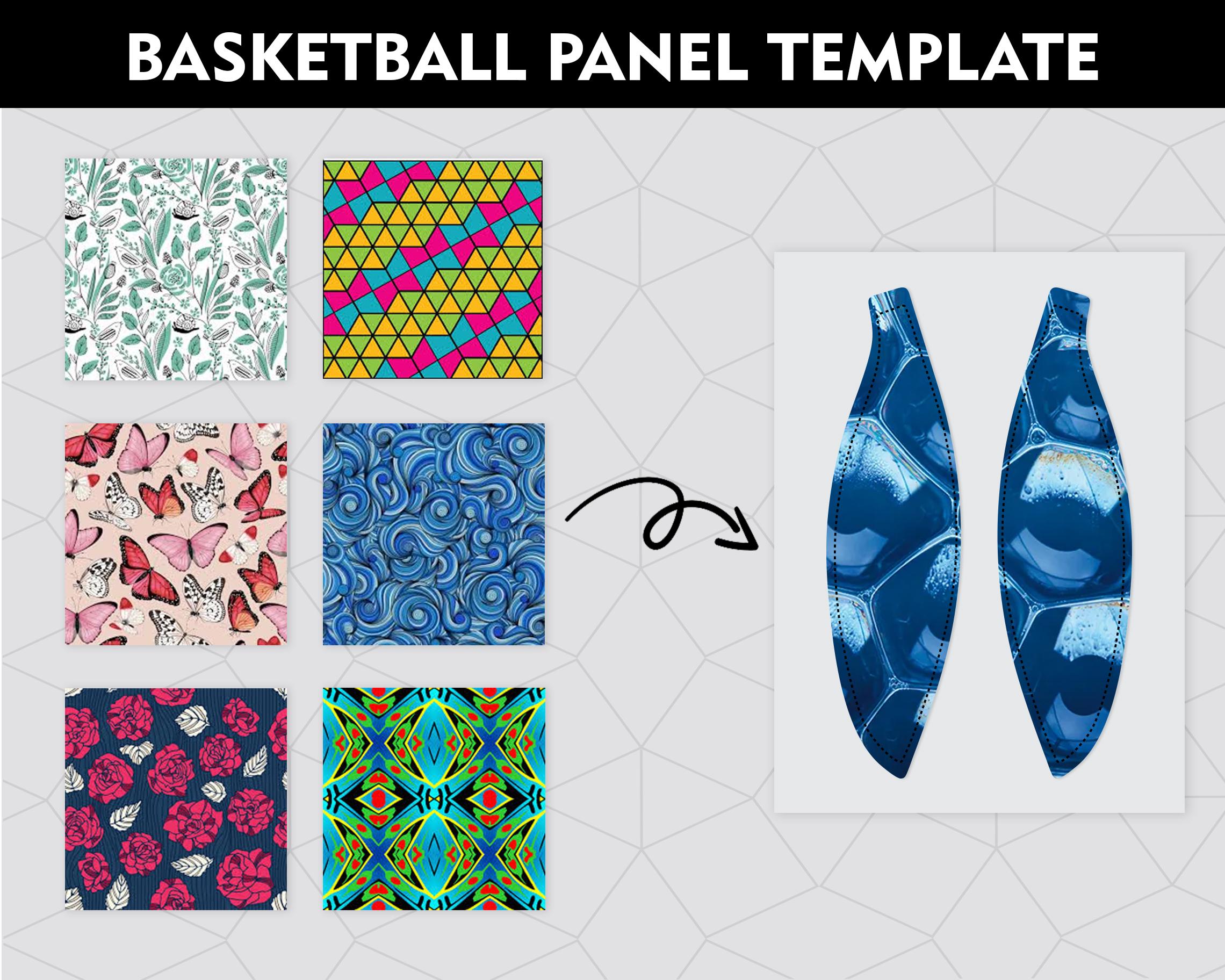 Size 7 Basketball Panel Template, Canva Editable (digital Download) - Etsy