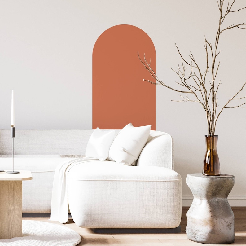 Arch Sticker, Arch Wall Sticker, Boho Sticker, Removable Arch, Peel and ...