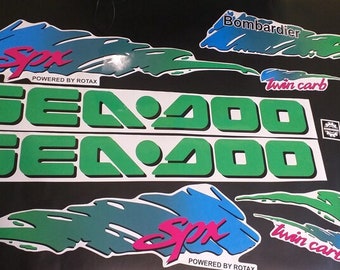 Kit de décalcomanies personnalisées pour « Sea-doo SPX Bombardier » modèle 1993
