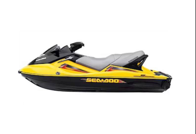 Dekalkit för "Sea-doo Gtx Sc 185 Supercharged" - modell 2004-2005 bild 2