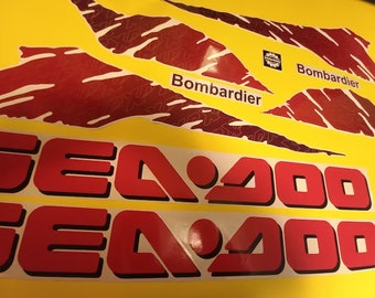 1994年モデル「Sea-doo XP」用カスタムデカールキット