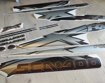 Custom Decals Kit for"Sea-Doo Rxp 255 " model 2008-2009