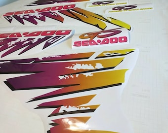 Custom Decals kit for "Sea-doo GS Bombardier" -model 1997-1999