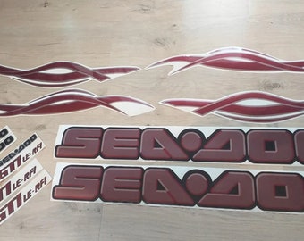 Custom Decals kit for "Sea-doo Gti Le Rfi"-model 2003-2004