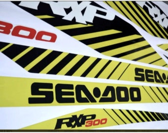 Custom Decals Kit for "Sea-Doo Rxp 300 " model 2016-2017