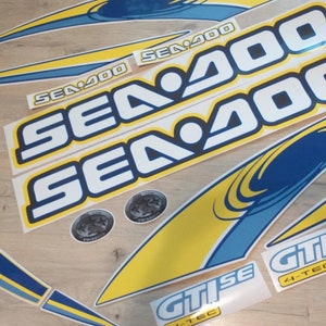 Custom Decals kit for Sea-doo Gti Se 130 4-tec-model 2006-2009