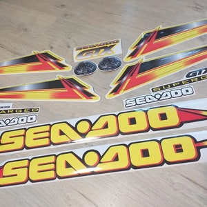 Dekalkit för "Sea-doo Gtx Sc 185 Supercharged" - modell 2004-2005 bild 3
