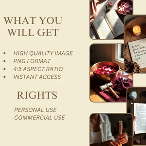 Digital content showing self-care rituals and soulful lifestyle vibes.