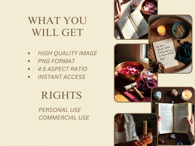 Digital content showing self-care rituals and soulful lifestyle vibes.