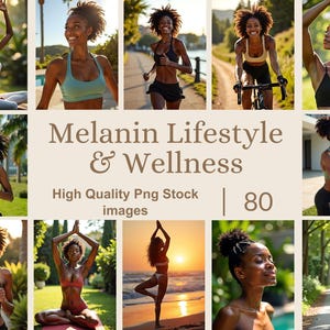 80 Melanin Women Lifestyle Stock Photos | Business, Wellness, Fitness & Yoga | Black Women Images | Healthy Lifestyle and Social Media Post