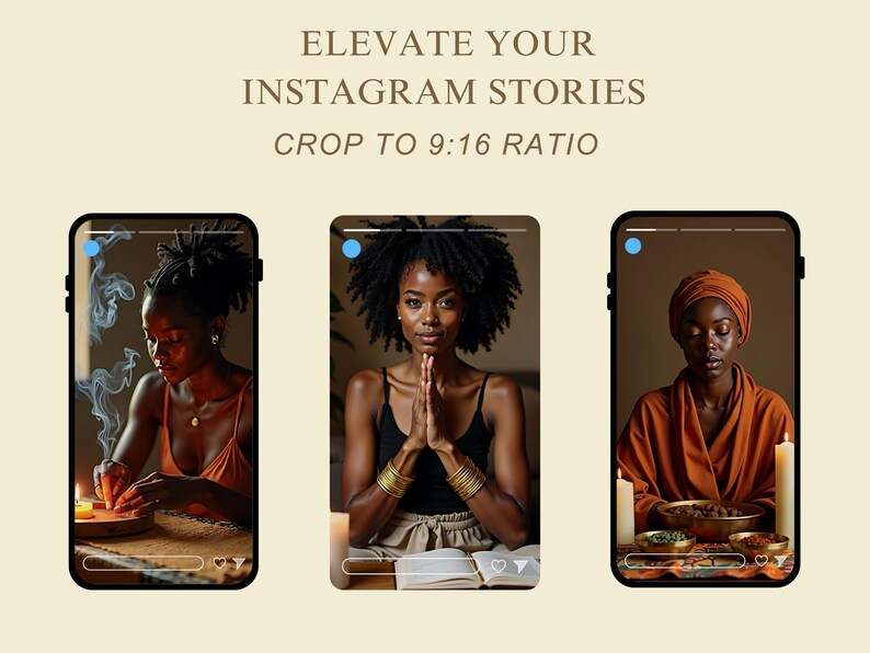 Digital marketing photo featuring sacred ritual and ancestral intention.