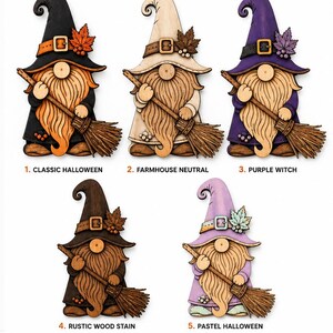 LightBurn Witch Gnome Design