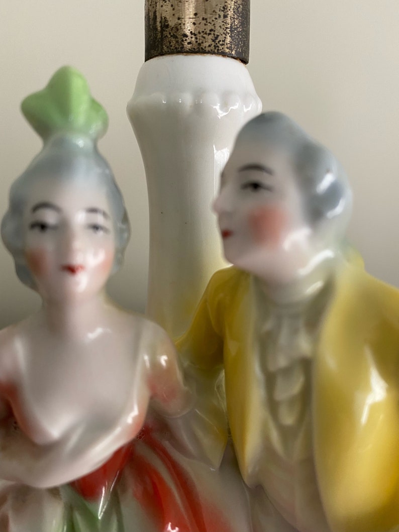 Made in Germany Bavarian Beautiful Small Figurine Lamp Etsy