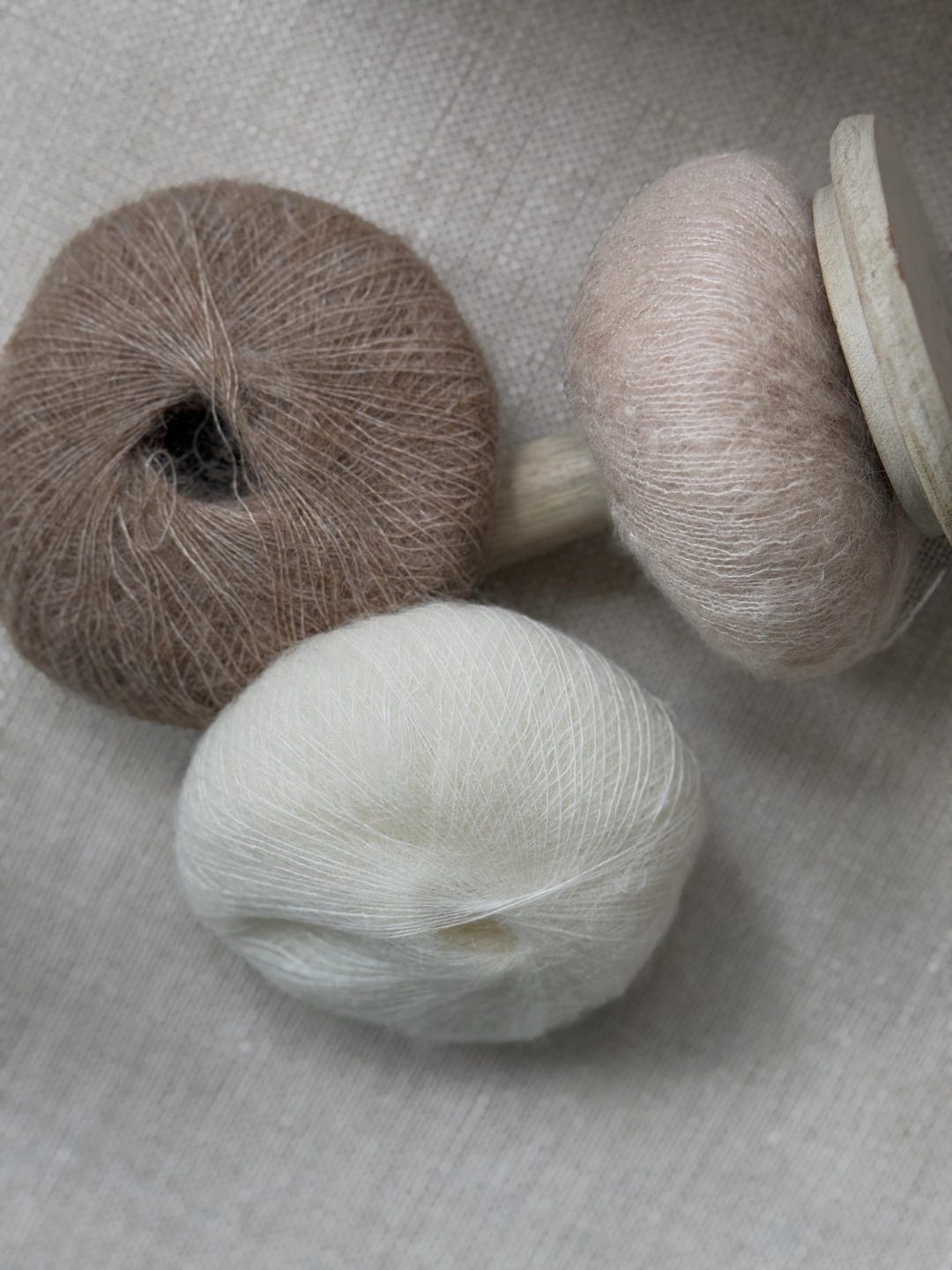 【LIDNM】KID MOHAIR MIX KNIT LIDNM / Llife ONLINE STORE / KID MOHAIR MIX KNIT