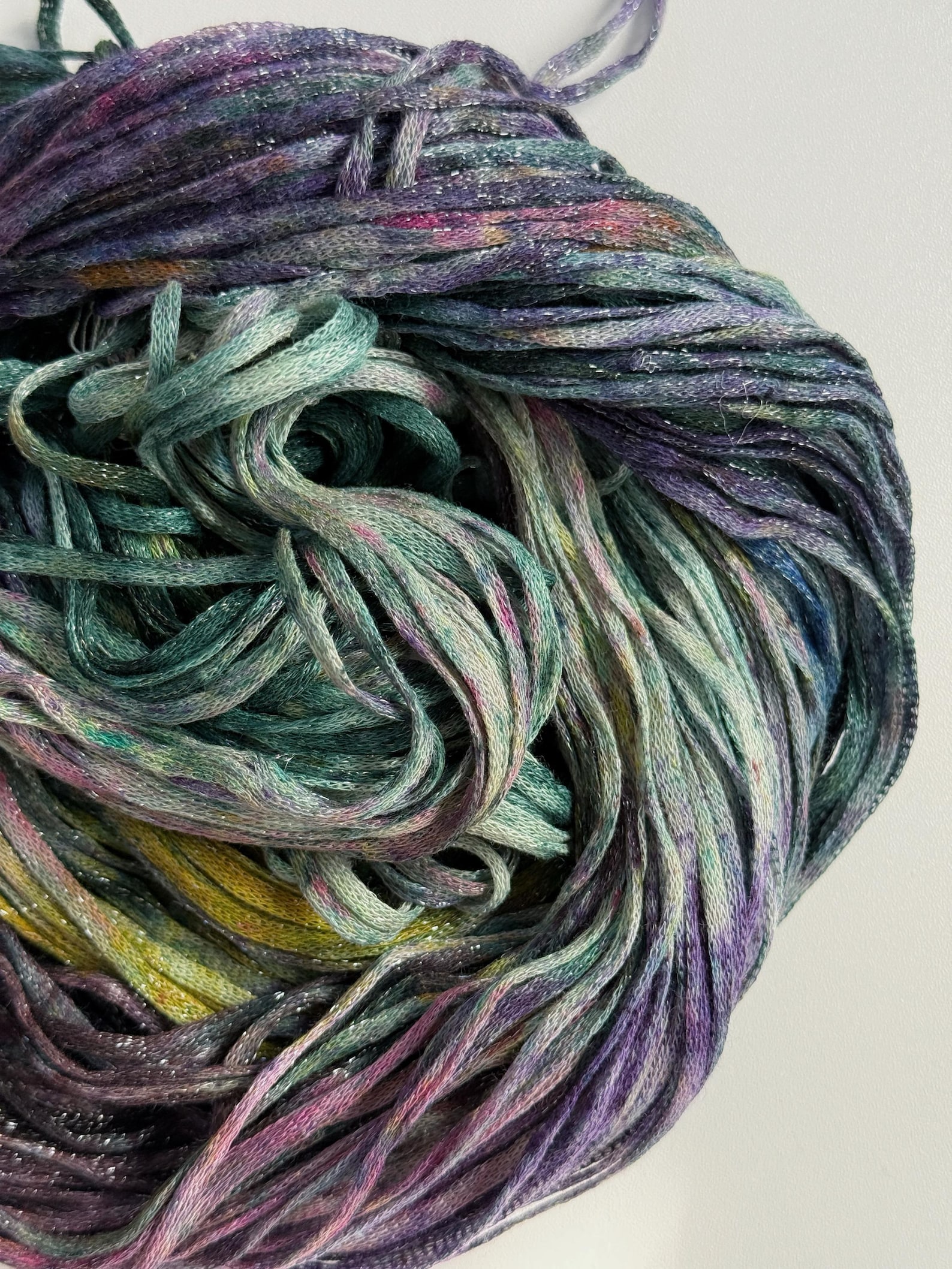 Hillary Ribbon Yarn Ribbon Yarn, Knitting, Soft Hand Plied Yarn, DIY Yarn/novelty Art ...