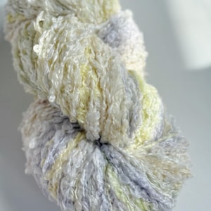 Big Loop Boucle Yarn 250g/250m | Wool Acrylic Chunky Skein | Soft Textured Yarn for Scarves & Sweaters