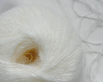 Soft Lace Mohair Knitting Yarn (25gr/300m),Delivered Duty Paid (DDP)