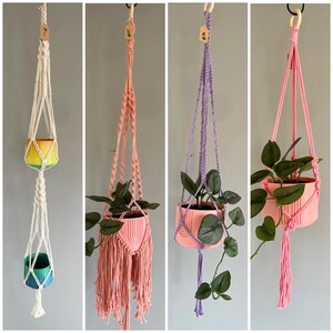 Macramé Plant Hanger | Plant Hanger | Boho Decor | Eclectic Decor | Bohemian Decor | Plant Accessories | Houseplants | Gifts for Her