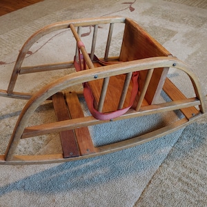 Antique Baby Rocker - Etsy