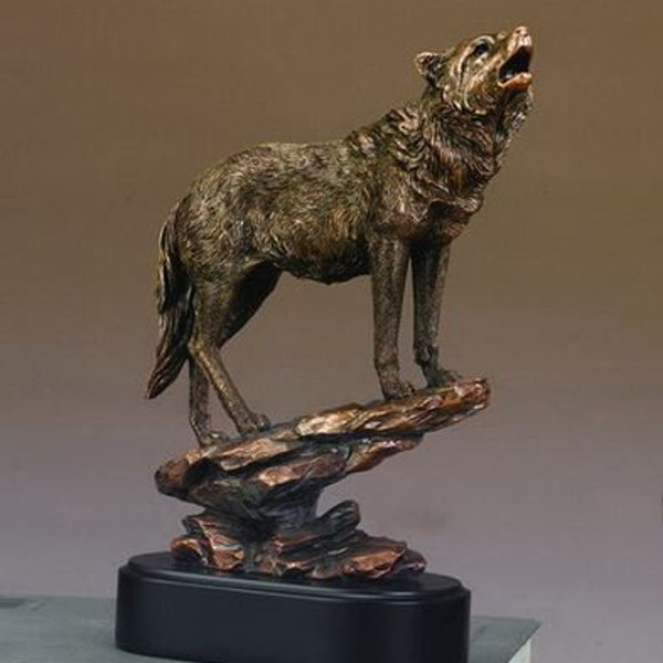 Wolf Sculpture Etsy
