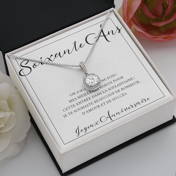 Cadeau Anniversaire 60 Ans Soixante Ans Anniversaire Femme Etsy