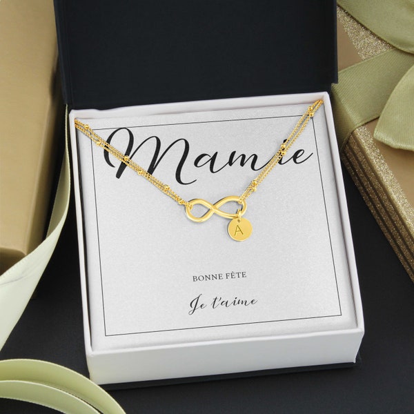 Cadeau Fête Des Mamies, Cadeau Pour Grand-Mère, Cadeau Anniversaire Mamie, Bracelet Pour La Fête Des Grand-Mères, Personnalisé Gravure