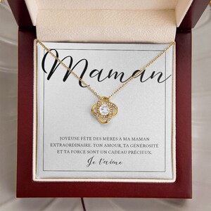 Cadeau Fête Des Mères, Cadeau Pour Maman Belle Maman Mamie, Cadeau Fête Des Mamans, Collier Pour La Fête Des Mères