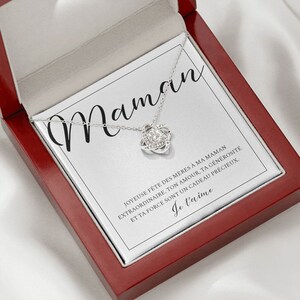 Cadeau Fête Des Mères, Cadeau Pour Maman Belle Maman Mamie, Cadeau Fête Des Mamans, Collier Pour La Fête Des Mères