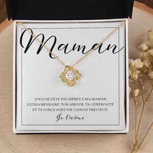 Cadeau Fête Des Mères, Cadeau Pour Maman Belle Maman Mamie, Cadeau Fête Des Mamans, Collier Pour La Fête Des Mères