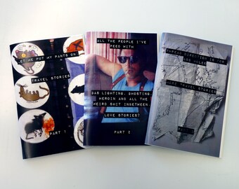 A Book of Three (Let me put my pants on, All the people I've peed with &Thread direction is for assholes)