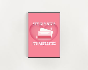 Barbie Girl | 90s Quotes | Girly Wall Art | Bimbo Aesthetic | Y2K Theme Printable