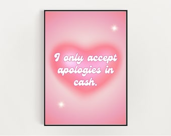Bimbo Y2K Girly Style Wall Art | Pink Decor | Bimbo Aesthetic| Printable