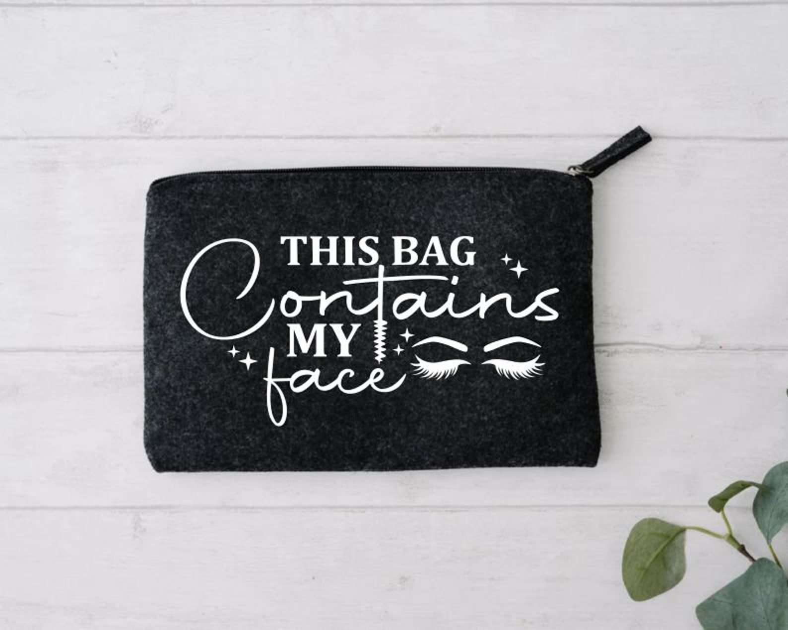 Makeup Bag Design Bag Svg Cosmetic Bag Svg Makeup Saying Etsy