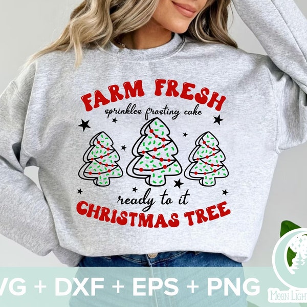 Farm fresh Christmas trees svg. Christmas Trees svg cut file. Rustic holiday svg design. Farmhouse Christmas svg. Rustic christmas svg.