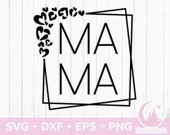 Mama Bear SVG File Instant Download Mom Bear Svg Baby Bear - Etsy