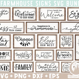 Farmhouse Sign Svg, Porch Svg, Farmhouse SVG Bundle, Family Quotes Svg, Farmhouse Style Wall Art, Farmhouse Quotes Svg Bundle,Farmhouse Sign