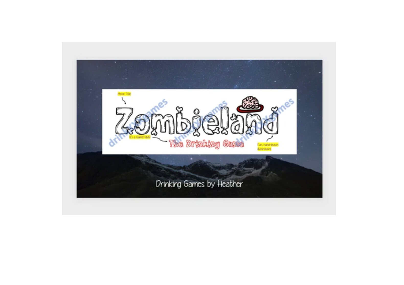 Zombieland Drinking Game BEST GAMES WALKTHROUGH
