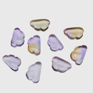 Handmade Cloud Shape Carving, Ametrine Gemstone 12x7mm size: Loose gemstone Charm Jewelry Beads