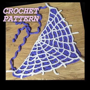 Schema all&#39;uncinetto ragnatela - NON UN PRODOTTO FINITO