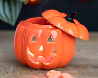 Halloween | Orange Jack-O-Lantern Ölbrenner