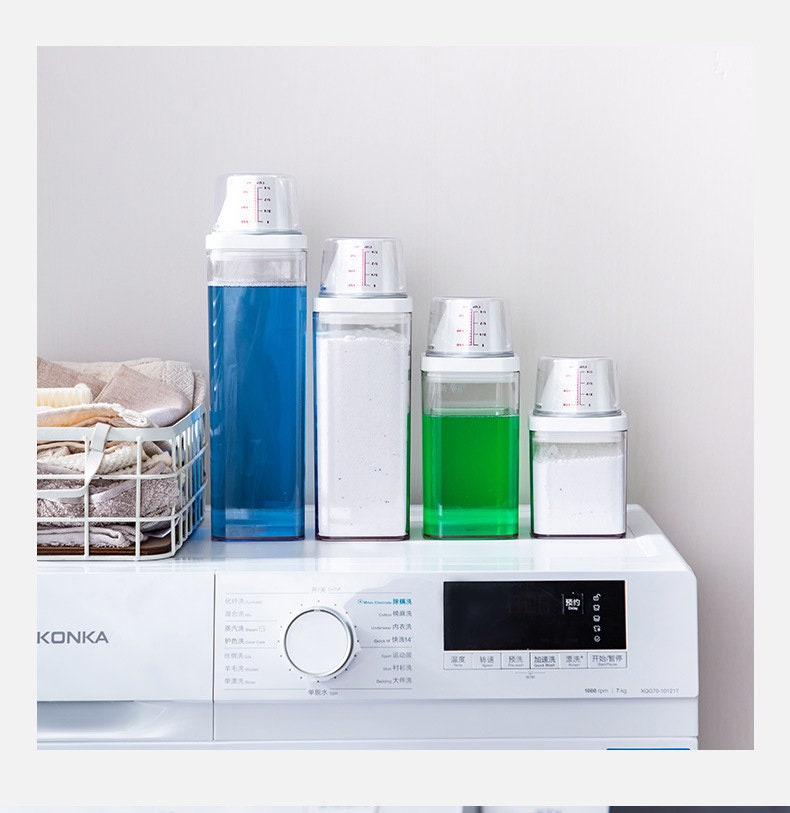 Laundry Detergent Dispenser-2 Pack, Soap Dispenser Set for Laundry