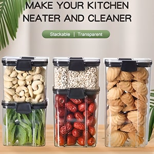 Food Storage Containers | Air-tight seal | Pantry Organisation