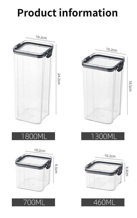 Food Storage Container Set-7 Piece - White