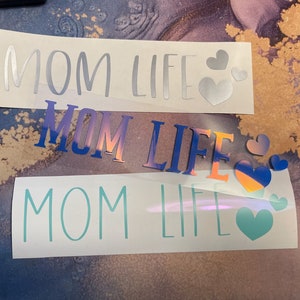 Mom Life Decal Sticker | Mom Life | Decal | Laptop Sticker | Car Sticker