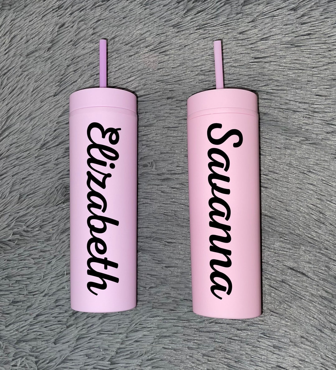 Customizable Tumbler Double Wall Skinny Tumbler 16 Oz. Tumbler With Lid