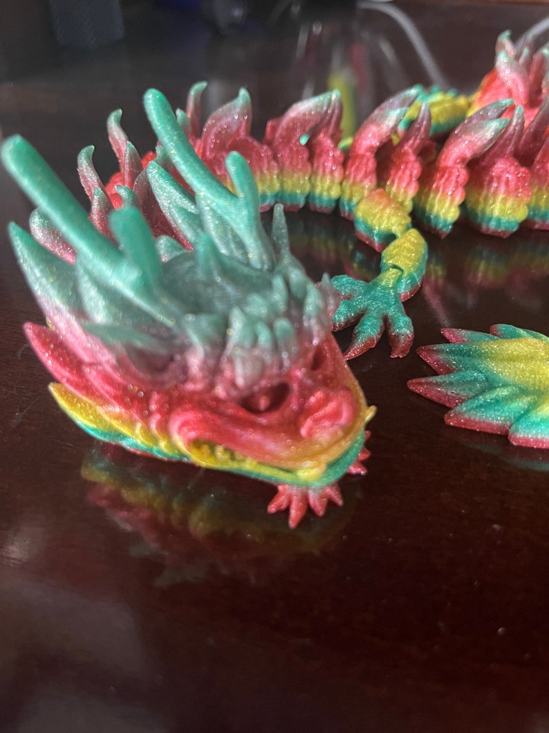 Articulating Chinese Dragon Etsy