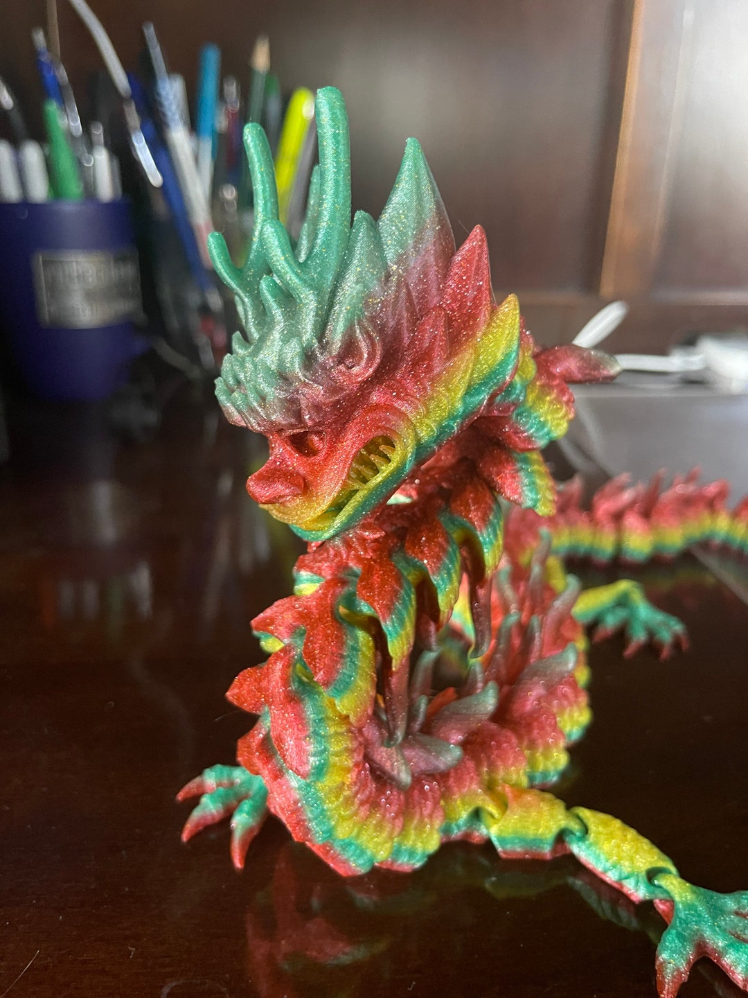 Articulating Chinese Dragon Etsy