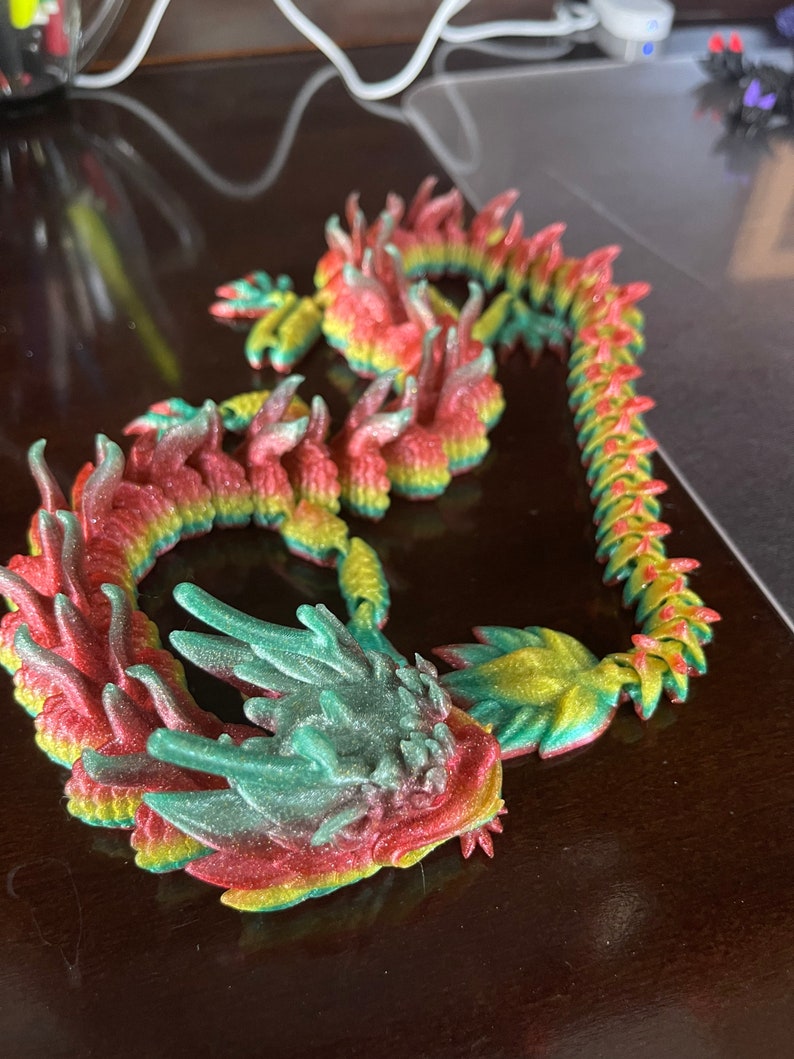 Articulating Chinese Dragon Etsy